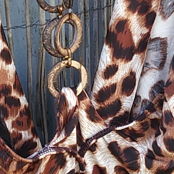 Sexy Leopard Print Women's Top Cami - No Size. No Brand. See Measurements - Picture 12 of 14